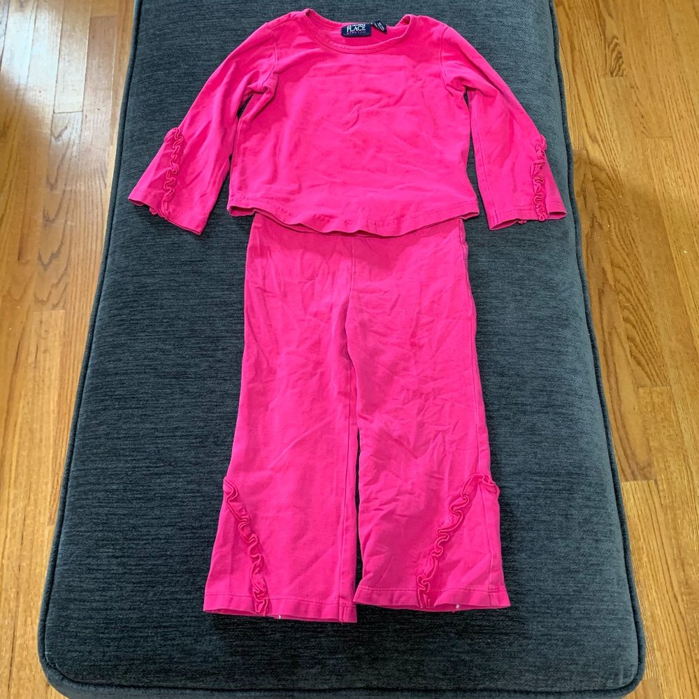 Toddler Pink Outfit